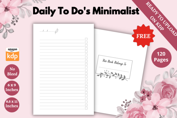 Download FREE Daily to Do List - KDP Interior - Free Collection