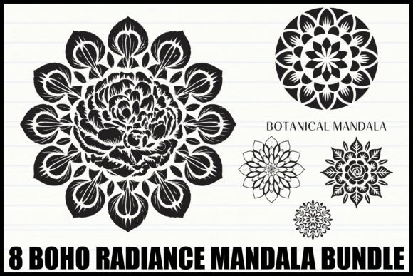 Download Boho Radiance Mandala Bundle - Premium Resources