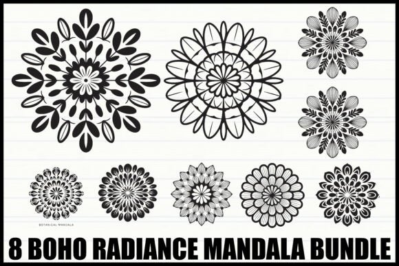 Download Boho Radiance Mandala Bundle - Premium Resources